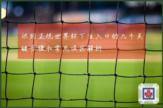 识别正规世界杯下注入口的几个关键步骤和常见误区解析