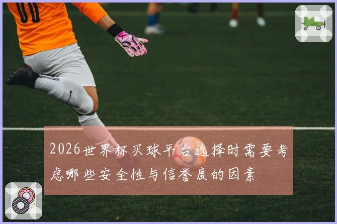 2026世界杯买球平台选择时需要考虑哪些安全性与信誉度的因素