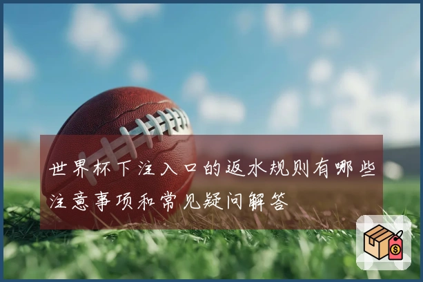 世界杯下注入口的返水规则有哪些注意事项和常见疑问解答