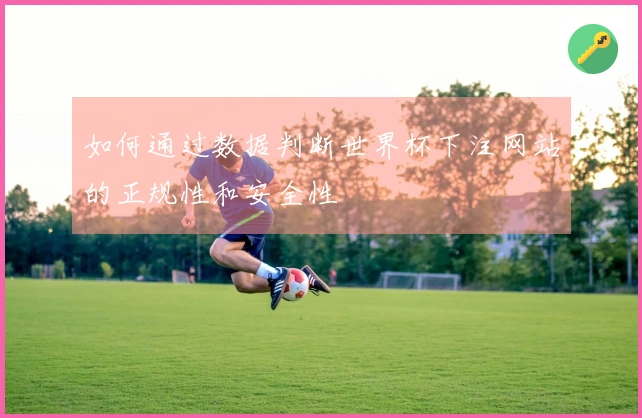 如何通过数据判断世界杯下注网站的正规性和安全性